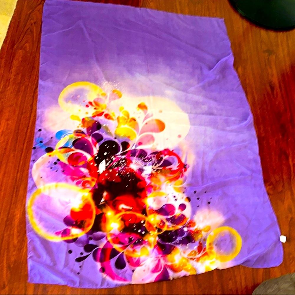 Purple sarong with beautiful design